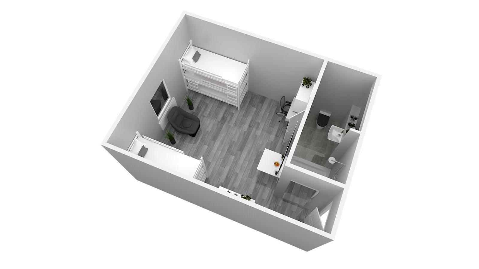 Hotel Ulm Zentrum - Komplettes Zimmer, Hochbett, Android Tv & Eigenem Bad - Perfekt Fuer Familien & Gruppen Extérieur photo